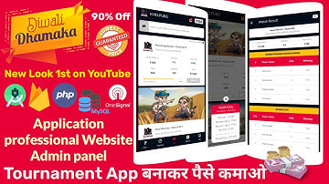 Pubg Tournament App Aia File With Admin Panel  || Paytm And UPI Payment System