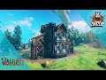 Valheim building the viking mirrorborg clan hall creative build how to build