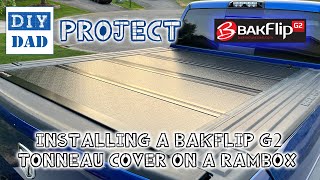 How To Install a Bakflip G2 Hard Folding Tonneau Cover on a Ram w/ Rambox