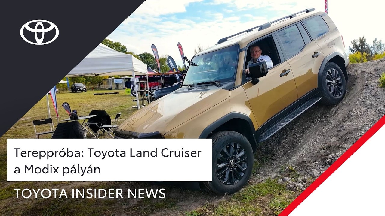 Tereppróba: Toyota Land Cruiser a Modvix pályán | Toyota Insider #55