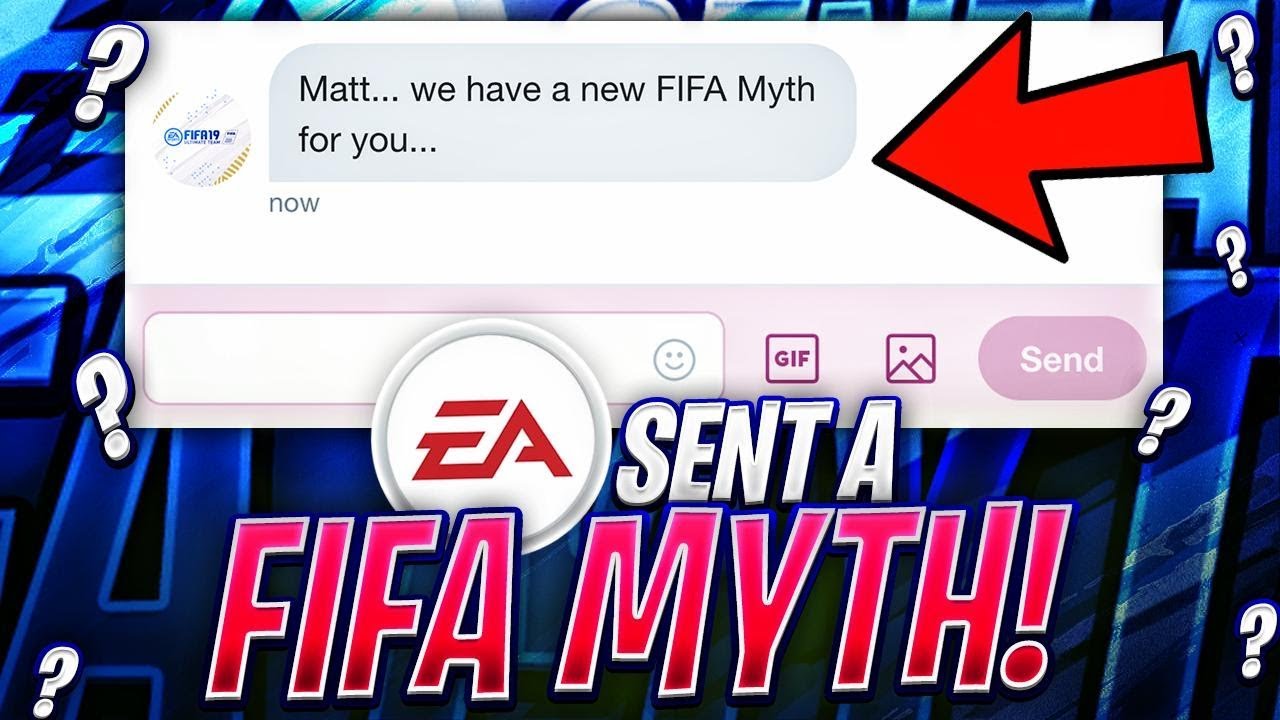 fifa ultimate team 18 EA SENT A NEW FIFA MYTH!