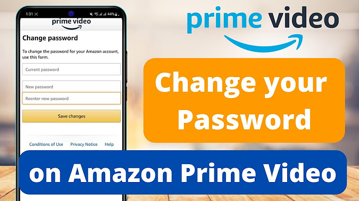 How to find your amazon prime password