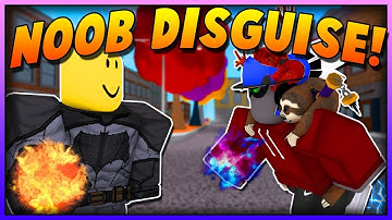 NOOB DISGUISE TROLLING #4 IN SUPER POWER TRAINING SIMULATOR! (ROBLOX)