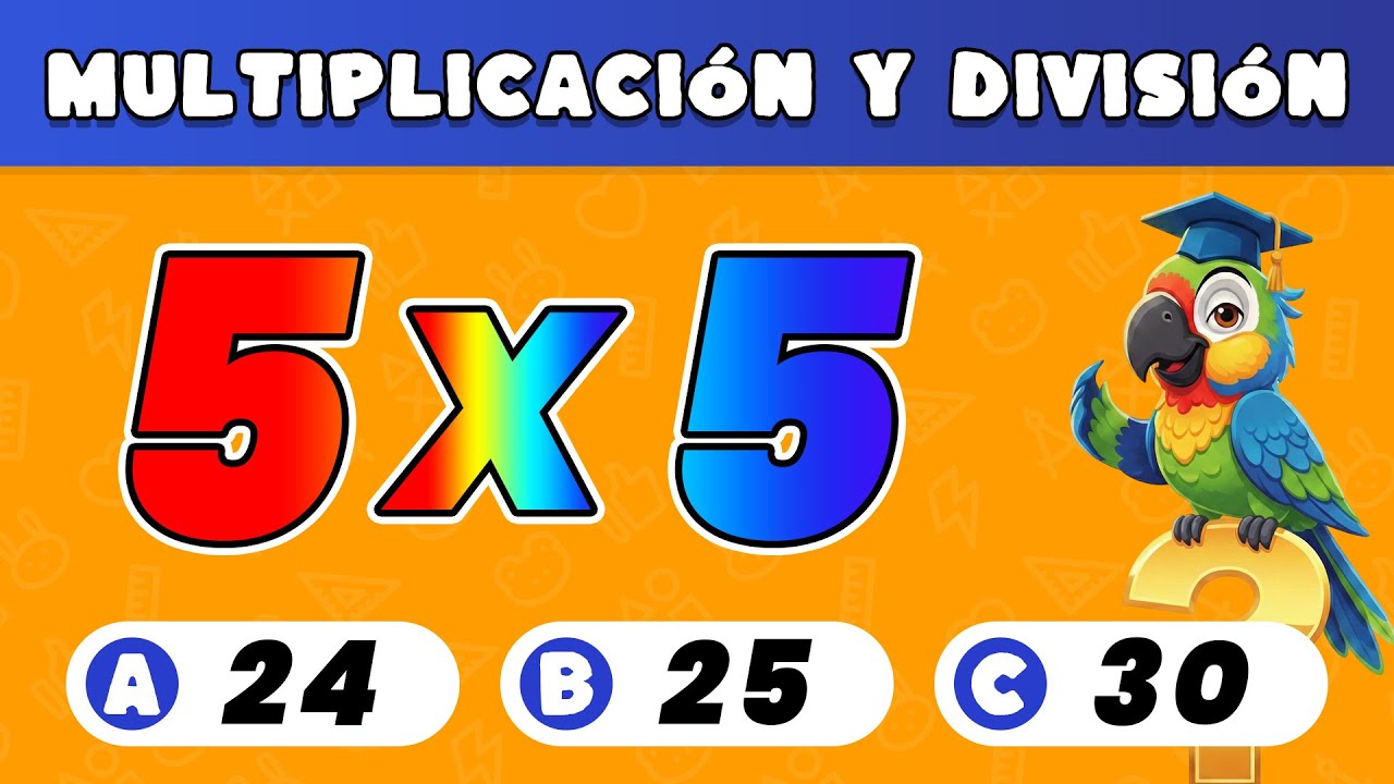 ¿Eres un Genio Multiplicando? 🧠 Desafío de Agilidad (8-9 Años / 3º-4º Grado)