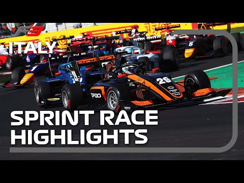 F3 Sprint Race Highlights | 2022 Italian Grand Prix
