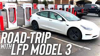 Road Trip with LFP Model 3