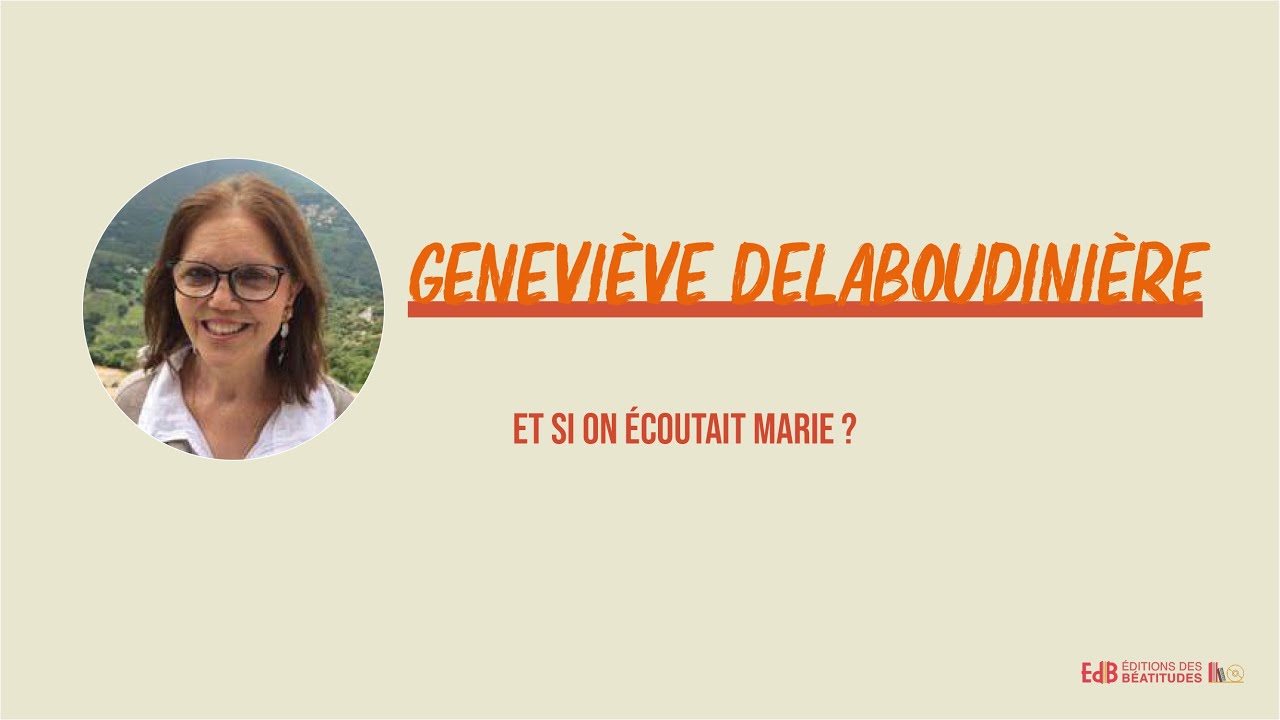 Geneviève Delaboudinière présente son nouveau livre Et si on écoutait