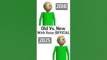 Old Baldi vs New Baldi 🤔 (Official) #baldisbasics