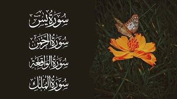 سورة يس | سورة الرحمن | سورة الواقعة | سورة الملك | الشيخ خالد الجليل - Sheikh Khalid Al-Jalil