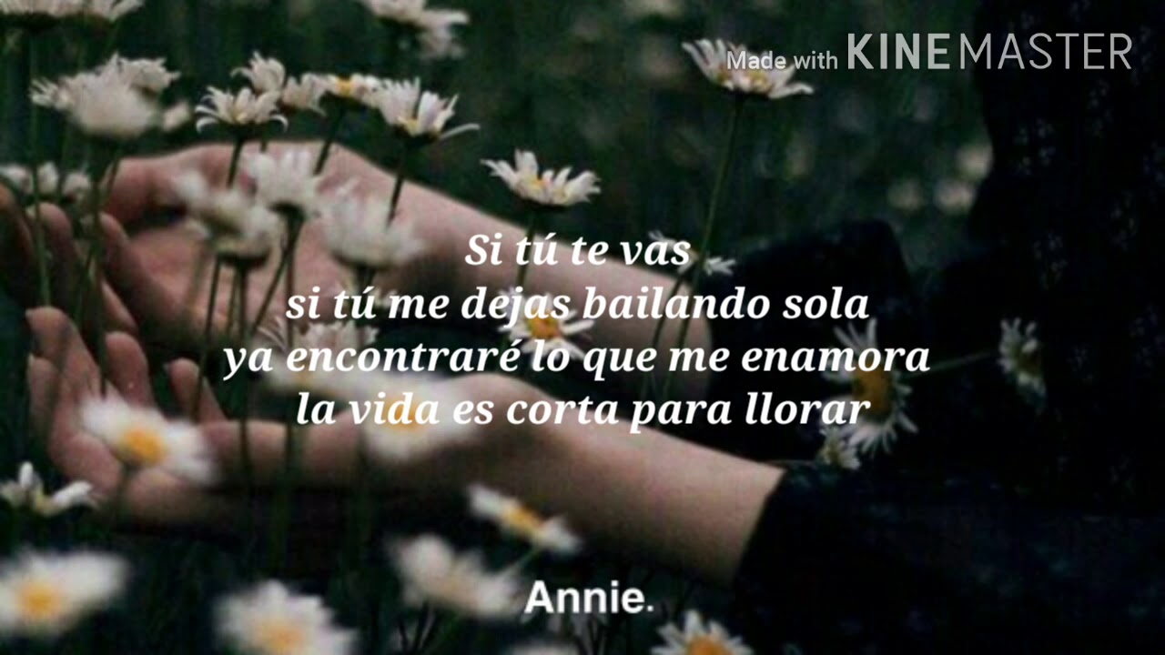 Si tú te vas Ximena Sariñana letra YouTube Si tú te vas Ximena Sariñana letra YouTube