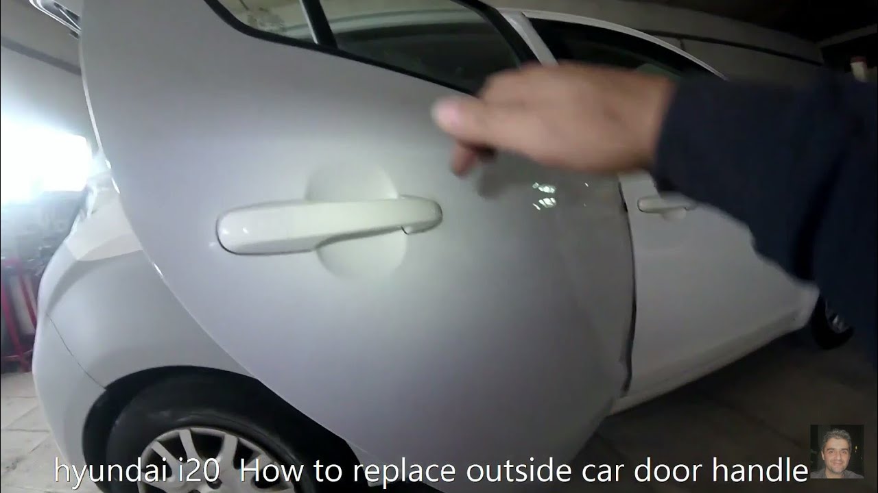 Hyundai I20 How To Replace Outside Car Door Handle