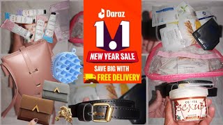 Daraz shopping haul 🛍️🛍️🛍️ new year sale//free delivery