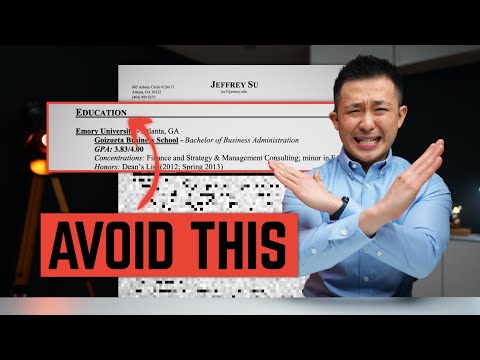 5 Resume Mistakes You Must Avoid !