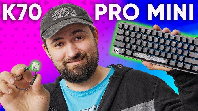 Clavier mécanique Gaming - AZERTY - CORSAIR - K70 Pro Mini