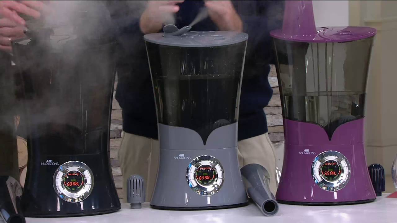 Air Innovations Clean Mist Top Fill Humidifier with ExtensionNozzle on QVC YouTube