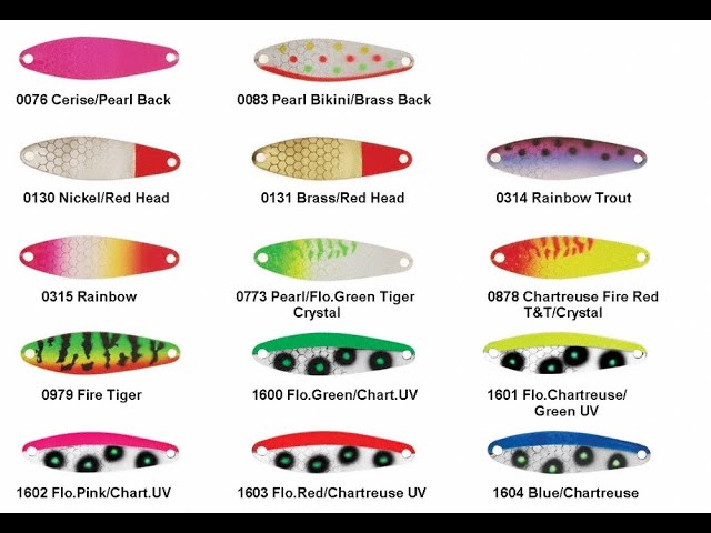 Needle Fish Luhr Jensen Lures Top 5 Best Colors & Patterns Trout Fishing 