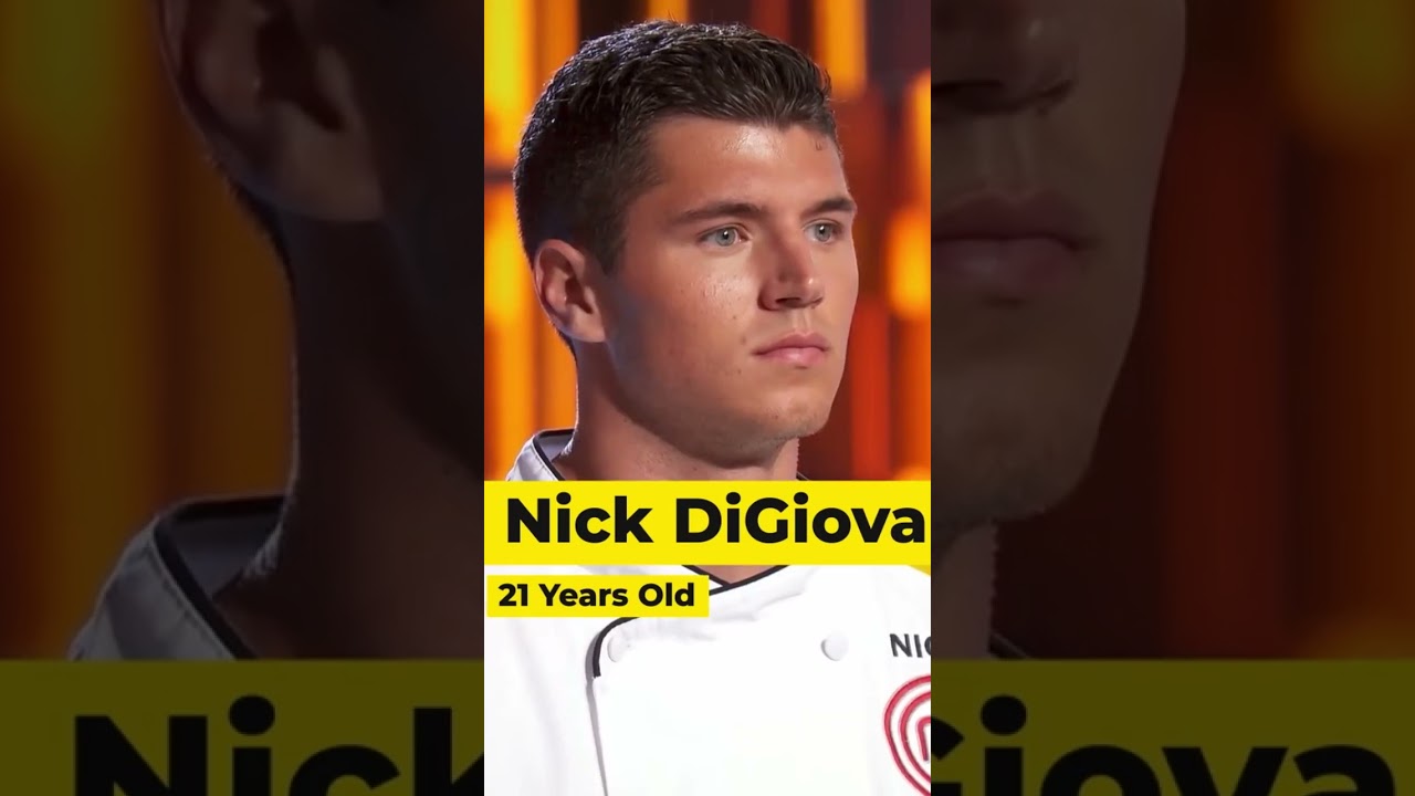 Nick Digiovanni (from MasterChef) cutest chef! Those eyes! : r