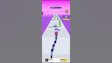 Snake Run Race gameplay #6 #snakegame #snakerun #gaming #shorts #ytshorts #trending #viralvideo