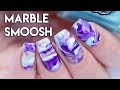 Nail Art for Beginners MARBLE SMOOSH - Mani Swap with Marine LP