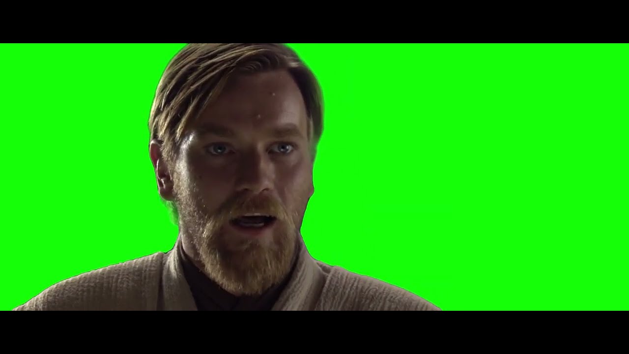 Star Wars "Hello There" Green Screen