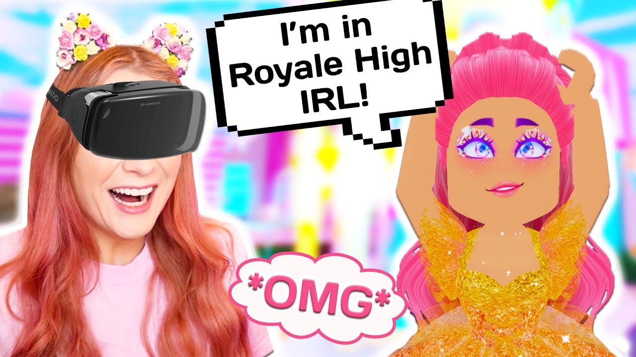 I Went To Royale High In Real Life Roblox Royale High School Vr Youtube - roblox royale high website