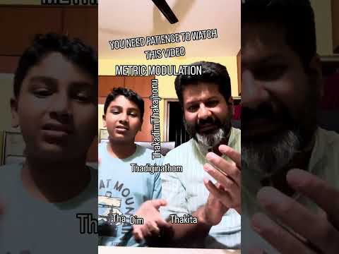 METRIC MODULATION FATHER SON KONNAKOL