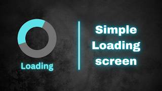How to Make a Simple Loading Screen with HTML and CSS | Stylen Sites Simple Loading Screen Using Html And Css