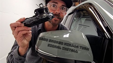 2019+ RAV4 5th Gen XA50 Smoked Mirror Turn Signal Install