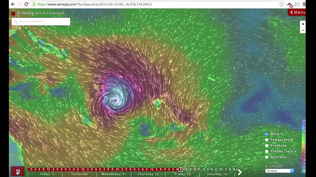 Vanuatu cyclone YouTube