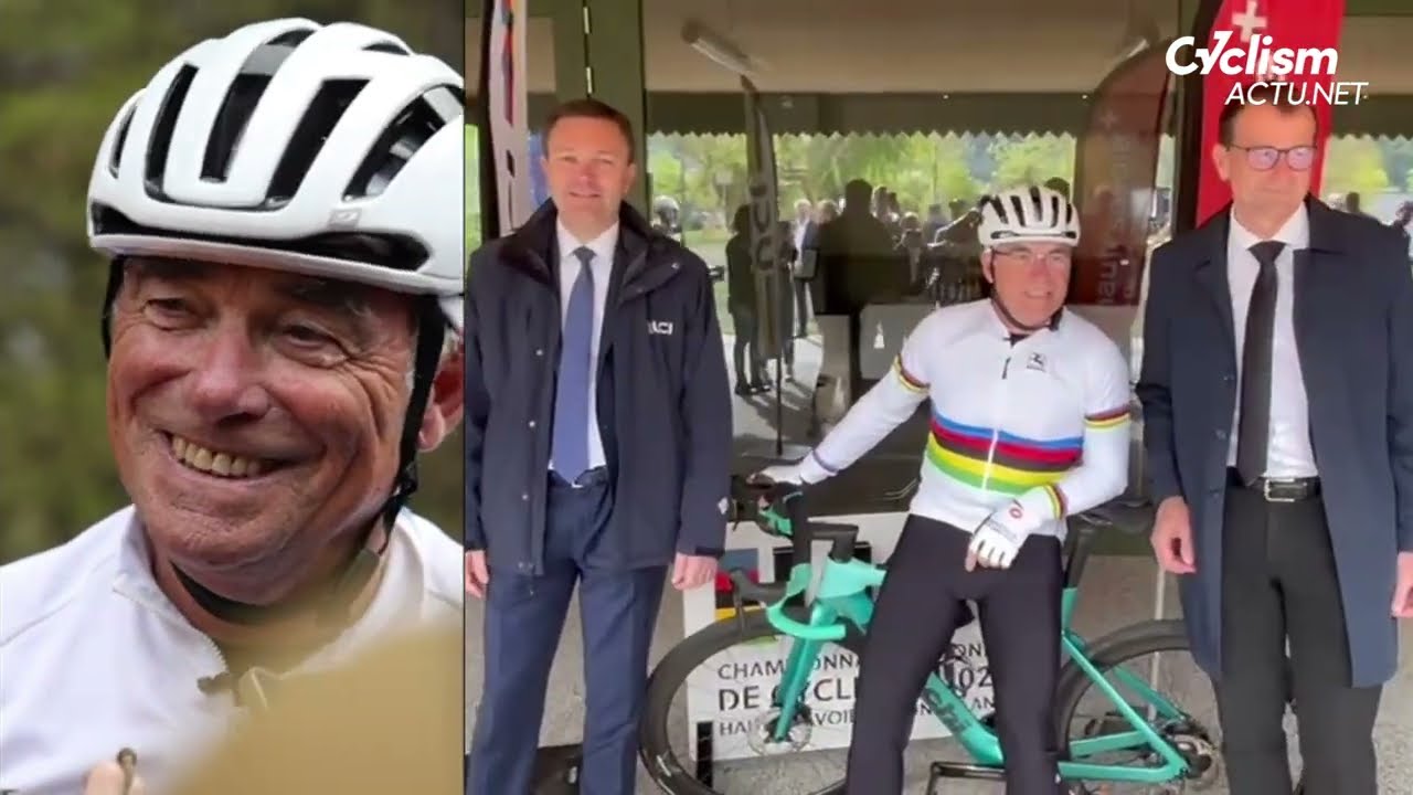Championnats du Monde Haute-Savoie 2027 - Bernard Hinault : "Ça va être une grande fête du vélo !"
