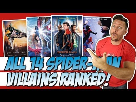 All 14 Spider-Man Movie Villains Ranked (w/ Far From Home)