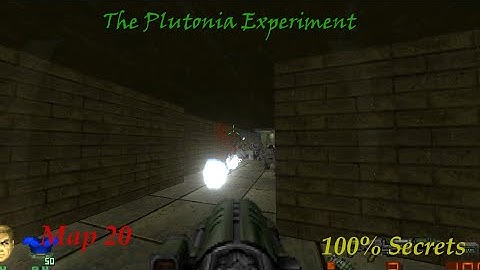 Brutal Doom v22 Test 7a | The Plutonia Experiment | Map 20 Gameplay [100% secrets]
