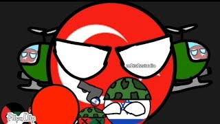 Türkiye Filistin-İsrail savaşına katılıyor! (Country Balls animasyon) #countryballs #animasyon by M2TS2Z STUDİO 246 views 6 months ago 26 seconds