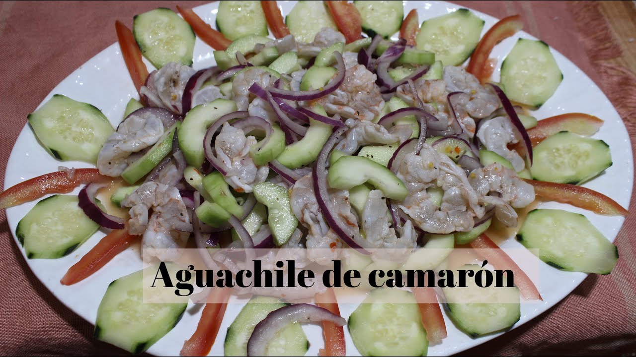 Receta camarones en aguachile estilo sinaloa - YouTube