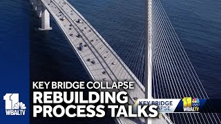 Virtual meeting starts process to rebuild Key Bridge by WBAL-TV 11 Baltimore 4,007 views 19 hours ago 2 minutes, 18 seconds