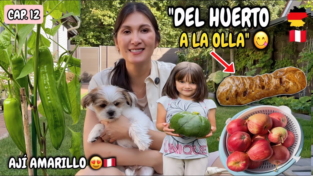 Cap. 12 ¡Del huerto a la cocina! Preparé un Strudel alemán con mis propias manzanas - Shirley Tocic 