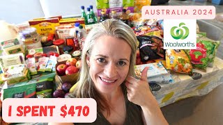 Another HUGE Grocery Haul | Woolworths Australia | Family of 5 | April 2024