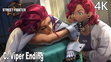 Street Fighter 6 C. Viper Ending 4K