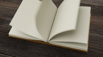 Blender - Opening Book animation test