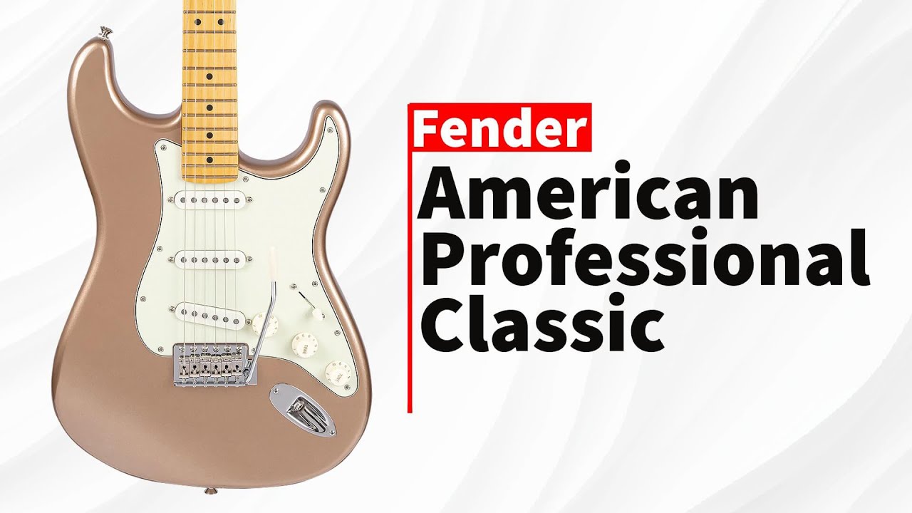 Fender Classic look with modern specs - YouTube