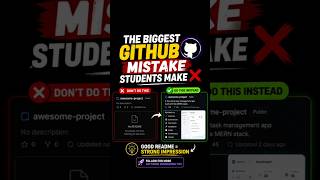 The Biggest GitHub Mistake Students Make ❌