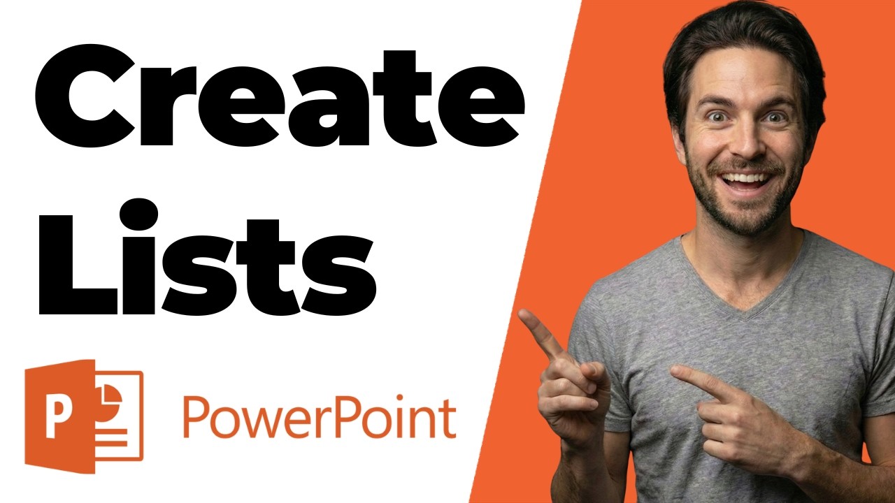 How To Create Lists In PowerPoint (2026 Easy Guide) - YouTube