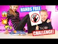 EXTREME HANDS FREE CHALLENGE!! [Alles Zonder Handen Doen] ♥DeZoeteZusjes♥