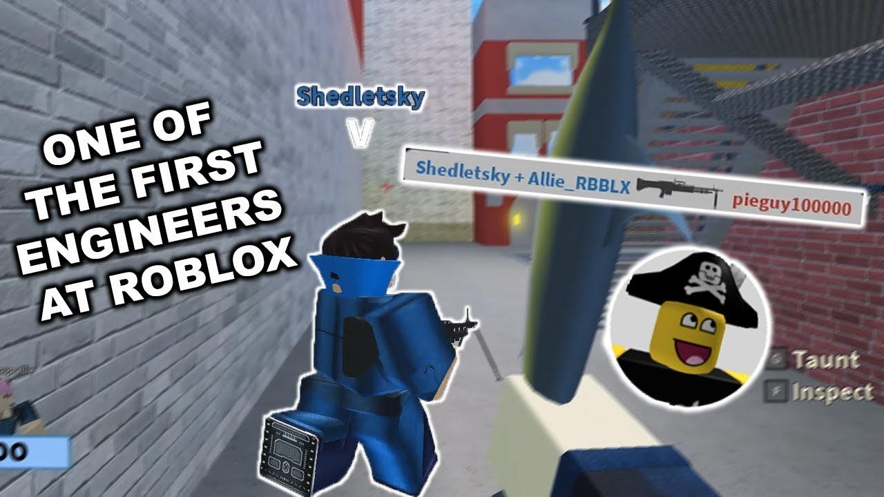 Playing Arsenal W Shedletsky Telamon Youtube - roblox shedletsky youtub