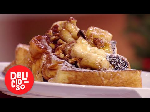 Video: Cómo Hacer Tostadas Francesas Con Salsa De Caramelo De Plátano