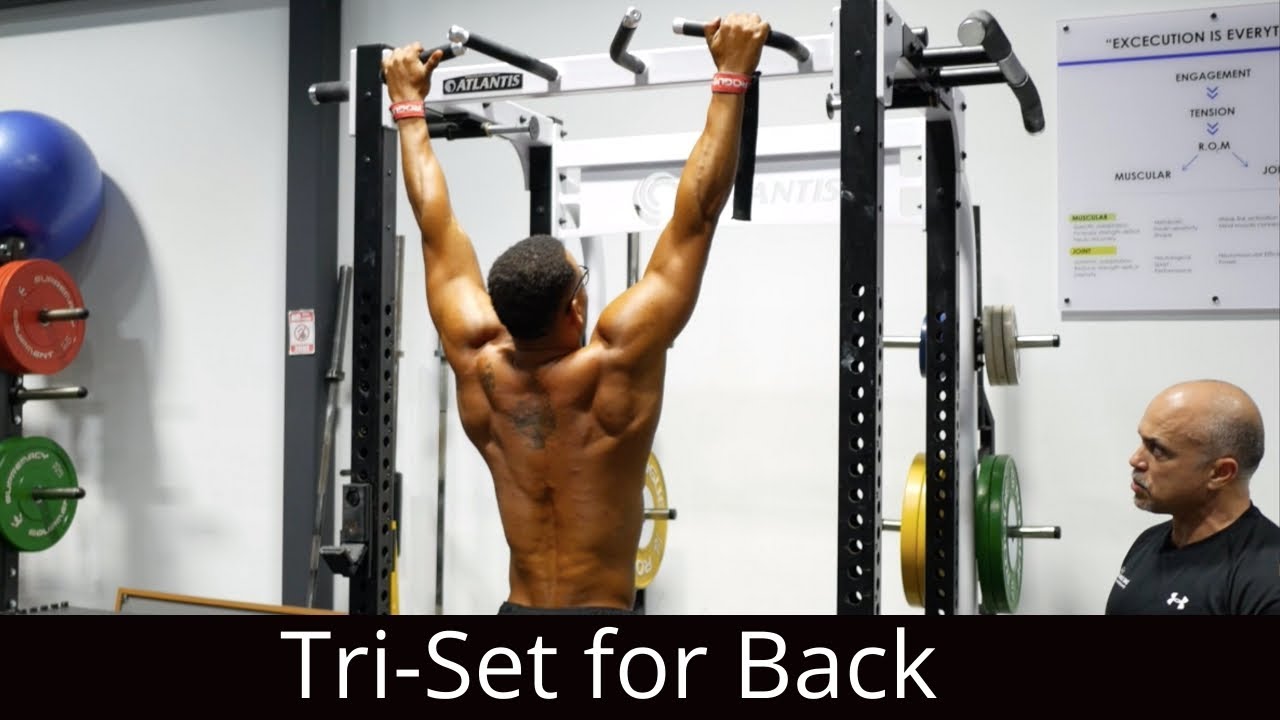Tri-Set for Back  - JC Simo & YPSI Training Camp 2020