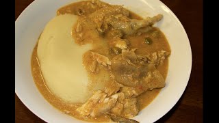 Learn how to make this delicious fufu soup recipe..GB(Gheyngba) soup another way..SoeFoods