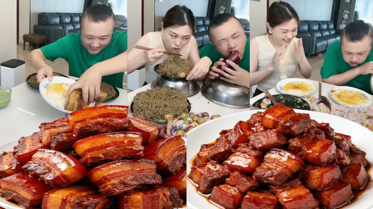 自私老公抢走所有红烧肉，没想到被我发现了，他什么都吃不到【宝哥宝嫂爱美食】