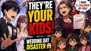 " Married day", a 50-Year-Old Woman Appeared With Five Children" and ........