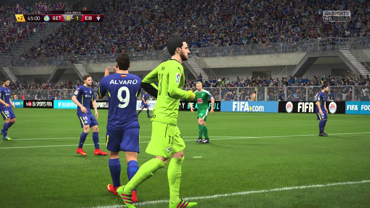 GETAFE CF V SD EIBAR LA LIGA BBVA FIFA 16